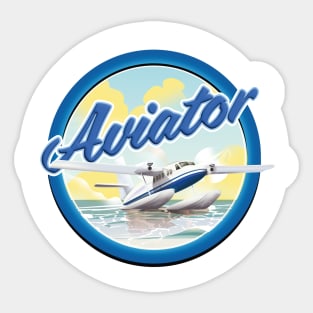 Aviator logo Sticker